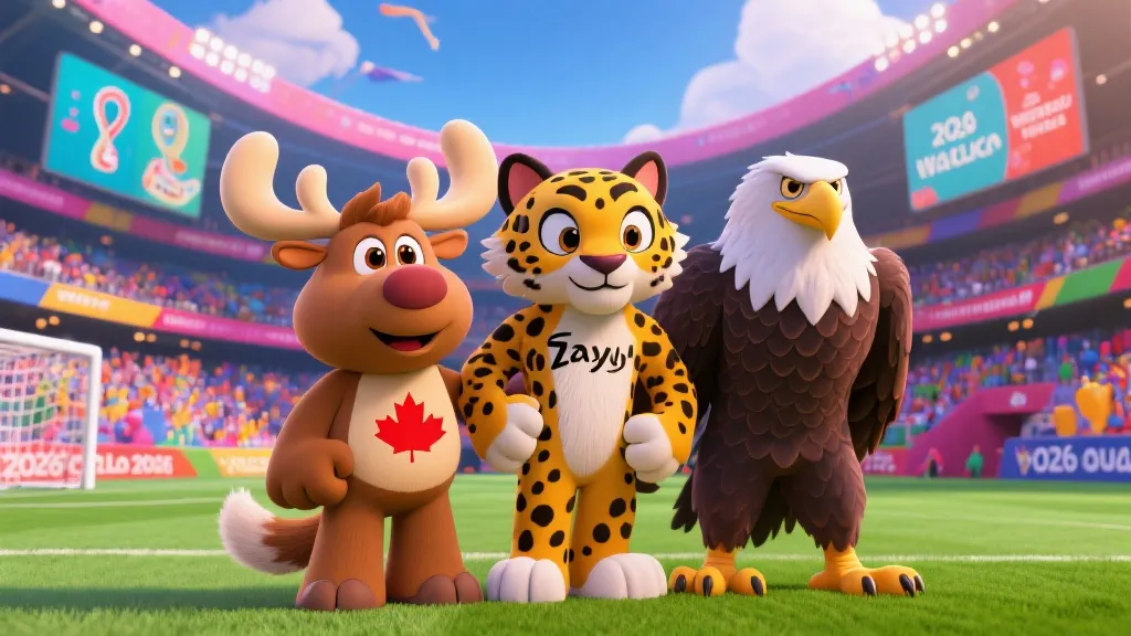 揭秘2026世界杯吉祥物：Maple、Zayu与Clutch背后的文化密码与狂欢寓意